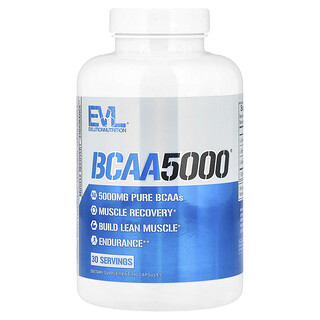 BCAA 5000 EVL - תוסף חומצות אמינו חיוניות - 240 כמוסות