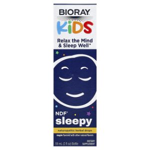 Bioray Kids NDF Sleepy - טיפות טבעיות לשינה לילדים 59 מ"ל