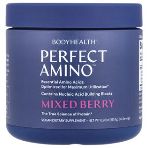 BodyHealth - פרפקט אמינו Mixed Berry - 197.4 גרם - תוסף תזונה