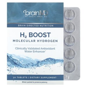 BrainMD H2 Boost מימן מולקולרי - תוסף תזונה 30 טבליות