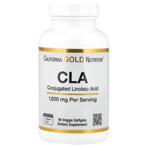 CLA California Gold Nutrition - 90 כמוסות צמחוניות