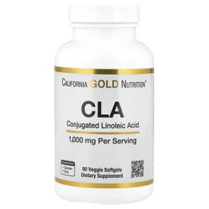 California Gold CLA 1000 מ"ג - 90 כמוסות רכות צמחיות