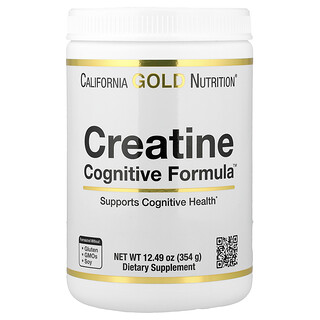 California Gold Nutrition - קריאטין קוגניטיבי - תוסף תזונה