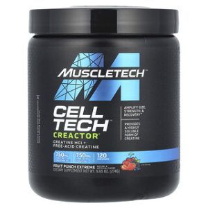 Cell-Tech Creactor MuscleTech - טעם פירות אקסטרים - 274 גרם