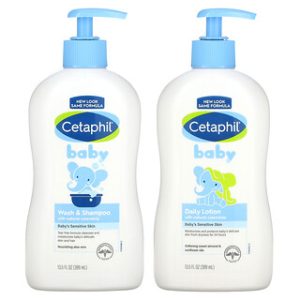 Cetaphil Baby - סט טיפוח עור תינוקות - 2 יחידות