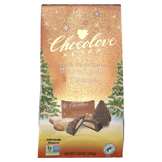 Chocolove - עצי מרציפן שוקולד מריר 200 גרם