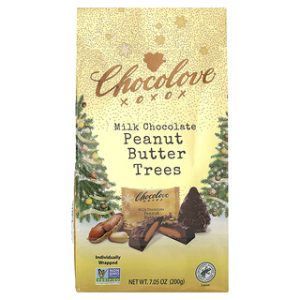 Chocolove, שוקולד חלב עם חמאת בוטנים - עצים 200 גרם