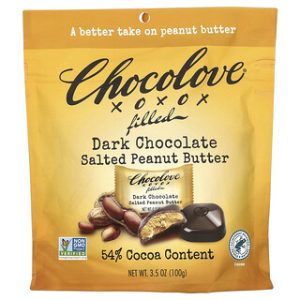 Chocolove שוקולד מריר במילוי חמאת בוטנים מומלחת