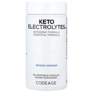 Codeage Keto Electrolytes - 180 כמוסות לאיזון אלקטרוליטים