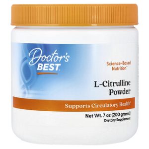 Doctors Best L-Citrulline אבקה 200 גרם - לשיפור ביצועים