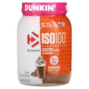 Dymatize ISO100 חלבון מי גבינה מבודד - דאנקן מוכה לאטה