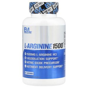 EVLution L-Arginine 1500 - תוסף תזונה 100 כמוסות