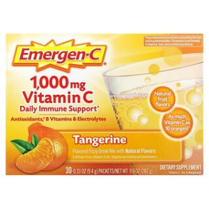 Emergen-C ויטמין C - טנג'רין - 30 שקיקים - 1000 מ"ג