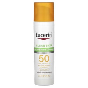 Eucerin קרם הגנה לפנים SPF50 - לעור נקי וקל