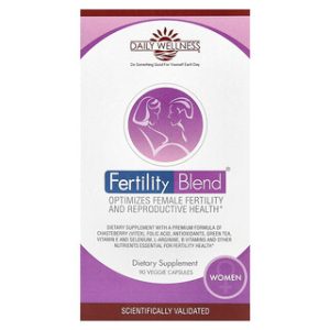 Fertility Blend® לנשים - תוסף פוריות 90 כמוסות