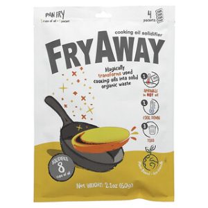 FryAway - מקשה שמן טיגון - 4 יחידות - טיגון פאן