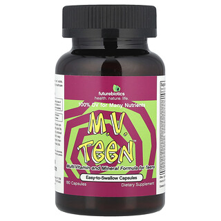 Futurebiotics M.V. Teen - ויטמינים לנערות - 180 כמוסות