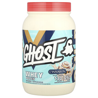 Ghost Cinnabon Whey Protein - 2 ק"ג (918 גרם) - חלבון מי גבינה