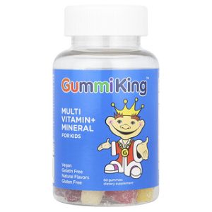 GummiKing, ויטמינים לילדים - 60 גומי לעיסה בטעמים