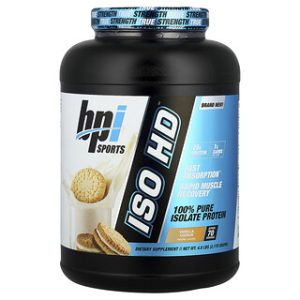 ISO HD חלבון מי גבינה מבודד - וניל קוקי - 4.8 ליברות