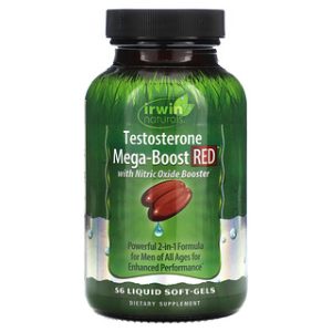 Irwin Naturals Testosterone Mega-Boost - 56 כמוסות