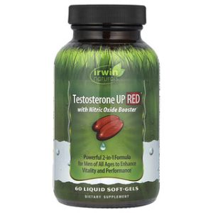 Irwin Naturals Testosterone UP RED - 60 כמוסות לגברים