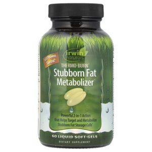 Irwin Naturals Thermo-Burn - מבער שומן עיקש - 60 כמוסות