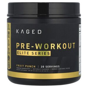 Kaged Pre-Workout Elite Fruit Punch - אנרגיה ומיקוד באימון