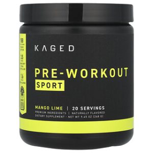 Kaged Pre-Workout מנגו ליים - תוסף ספורט 268 גרם