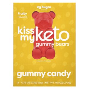Kiss My Keto - גומי קטו טעים במיוחד - 12 יחידות