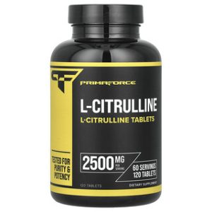 L-Citrulline Primaforce - 120 טבליות - 1250 מ"ג