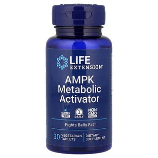 Life Extension AMPK - מפעיל מטבוליזם AMPK - 30 טבליות