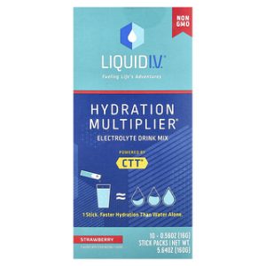 Liquid I.V. Hydration Multiplier - תערובת אלקטרוליטים תות