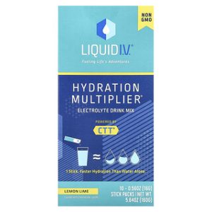 Liquid I.V. Lemon Lime - אבקת שתייה איזוטונית 10 מנות