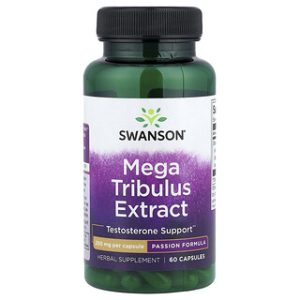 Mega Tribulus Swanson - תוסף טריבולוס 250 מ"ג - 60 כמוסות
