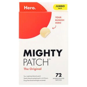 Mighty Patch - מדבקות הידרוקולואיד לפצעונים (72 יח')