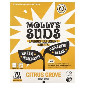 Mollys Suds דפי כביסה - Citrus Grove - 35 יחידות