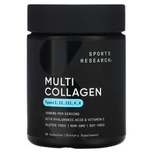 Multi Collagen Sports Research - 90 כמוסות - 1600 מ"ג