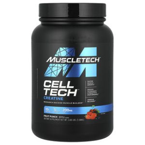 MuscleTech Cell-Tech קריאטין - פרי פאנץ' - 1.36 ק"ג