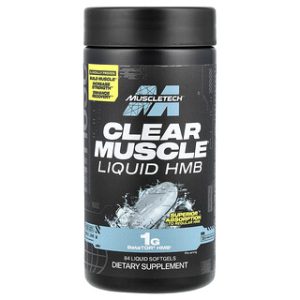 MuscleTech Clear Muscle - HMB נוזלי - 84 כמוסות רכות