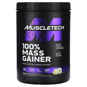MuscleTech Mass Gainer - אבקת חלבון לעליה במסה - וניל