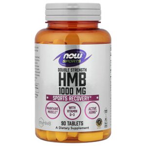 NOW Foods HMB 1000 מ"ג - 90 טבליות - תוסף ספורט