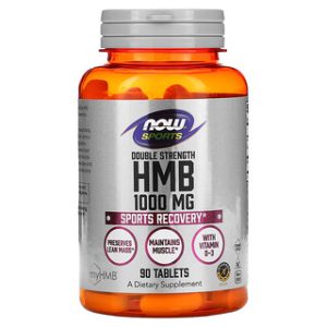 NOW Foods HMB 1000 מ"ג - 90 טבליות - תוסף ספורט