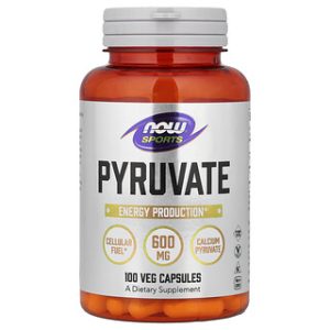 NOW Foods Pyruvate - תוסף תזונה ספורט 100 כמוסות