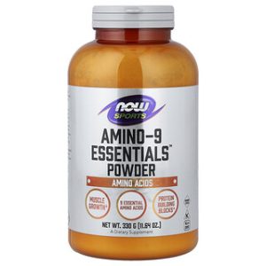 NOW Sports Amino-9 Essentials אבקה - 330 גרם