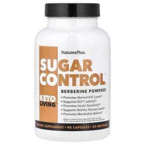 NaturesPlus Keto Living - תוסף תזונה לשליטה בסוכר