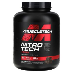 Nitro-Tech Ripped שוקולד - חלבון להרזיה MuscleTech