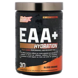 Nutrex EAA+ Hydration - אבקת חומצות אמינו בטעם דם תפוז