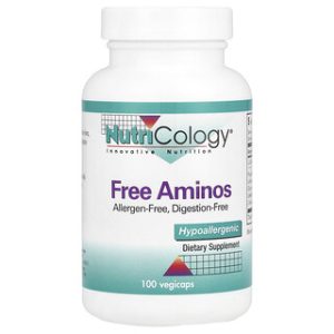 Nutricology Free Aminos - תוסף חומצות אמינו טבעוני