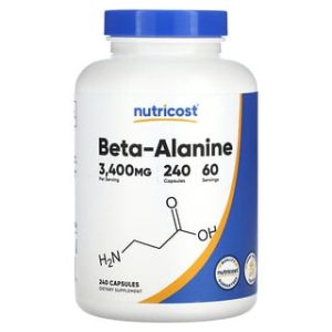 Nutricost Beta-Alanine 240 כמוסות - לשיפור ביצועים